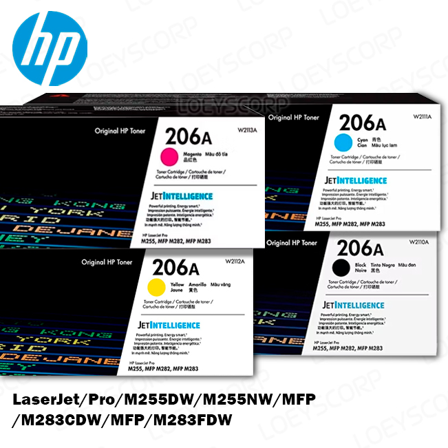 TONER HP W2111A PARA IMPRESORA M255WD KIT COMPLETO COLORES