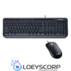 KIT TECLADO Y MOUSE MICROSOFT WIRED 600