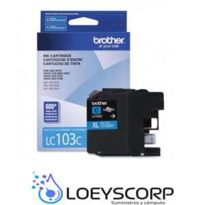 CARTUCHO DE TINTA BROTHER LC105 CYAN - Loeys Suministros