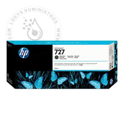 TINTA HP 727A C1Q12A 300ML MATTE BLACK ORIGINAL