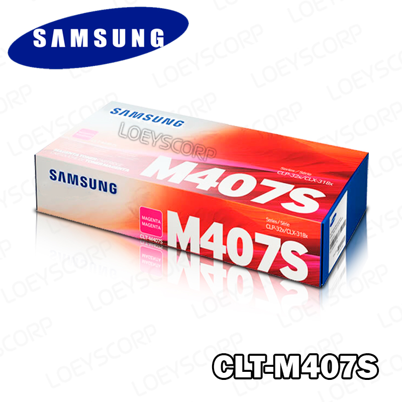 ▷TONER SAMSUNG CLT-M407S PARA CLP-320 1,500KPG ORIGINAL