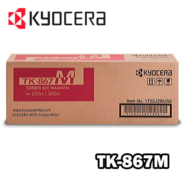 TONER KYOCERA TK-867M TASKALFA 250CI, 300CI