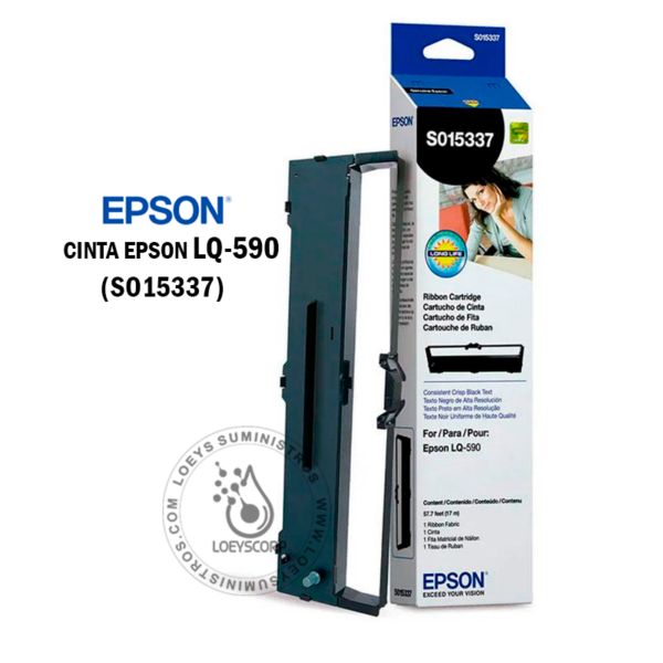 CINTA EPSON LQ-590 SO15337 ORIGINAL