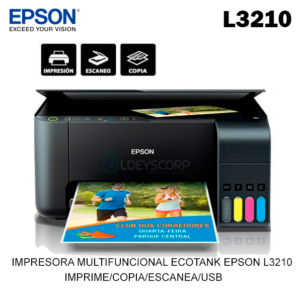 IMPRESORA ECOTANK EPSON L3110 SISTEMA CONTINUO