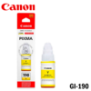 BOTELLA TINTA CANON GI-190 YELLOW ORIGINAL