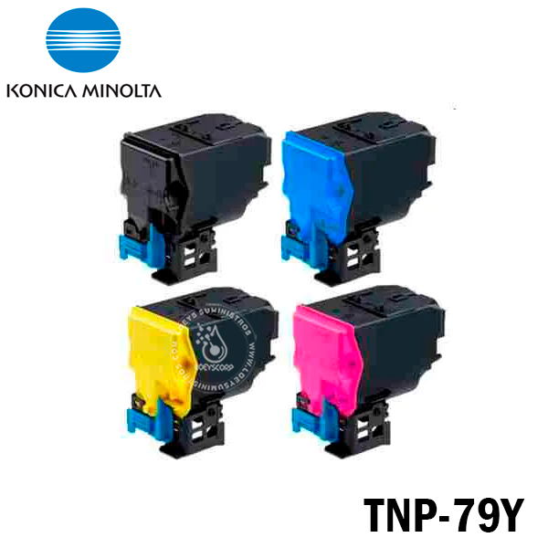 Konica Minolta TNP-79Y Yellow KIT COLORES