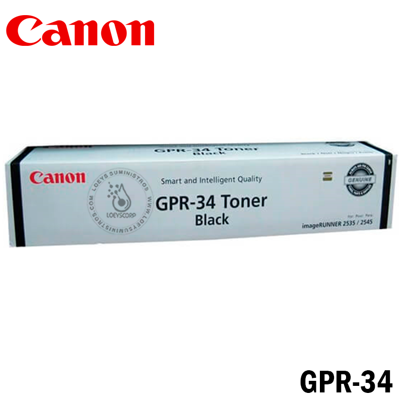 TONER CANON GPR-34 BLACK 19,000 PAGINAS - ORIGINAL