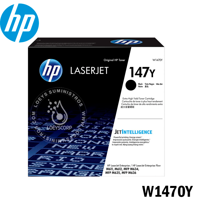 TONER HP 147Y (W1470Y) NEGRO 42, 000 PAGINAS