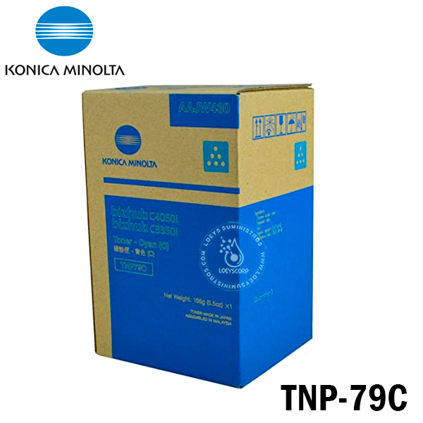 Toner Konica Minolta TNP-79C Cyan Bizhub C4050i,C3350i Original