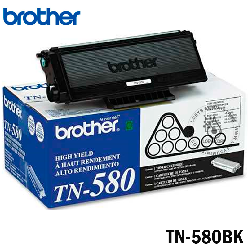 Brother TN-580Bk Black