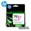 TINTA HP (712A) 3ED78A MAGENTA 3PACK DESIGNJET T650, T630