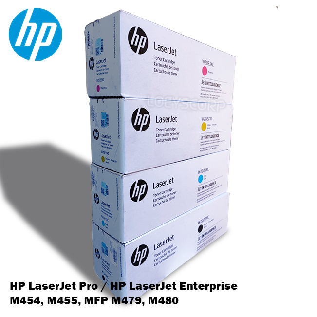 TONER HP W2022XC PARA IMPRESORA MFP M479 KIT COMPLETO COLORES,