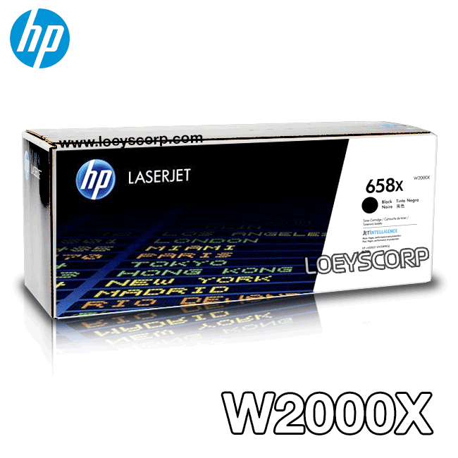 TONER HP 658X W2000X L.J. M571 BLACK 33,000 PGS