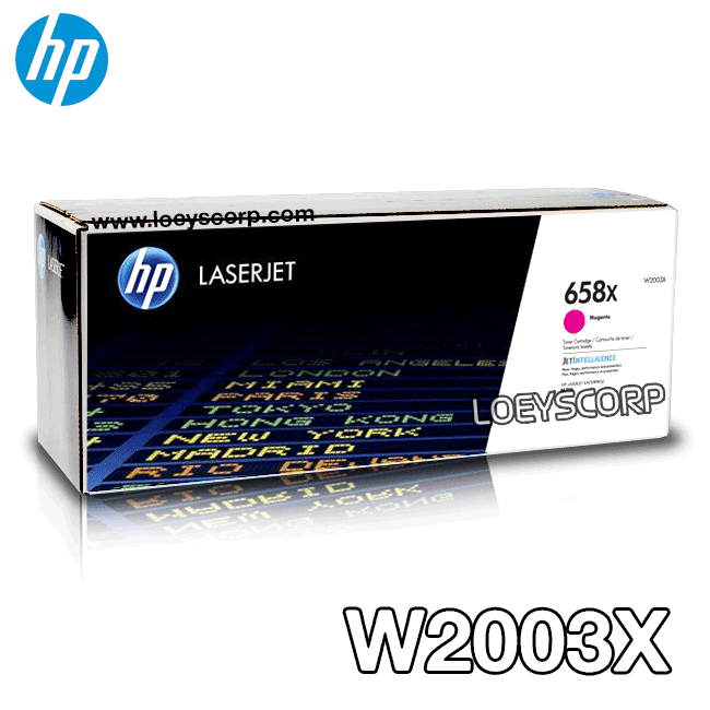 TONER HP 658X W2003X L.J. M571 MAGENTA 28,000 PGS