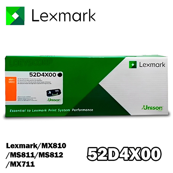 TONER LEXMARK 52D4X00 PARA MS811