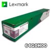 TONER LEXMARK 64G0H00 MX910 MX911 MX912 NEGRO 32,500 PAG.
