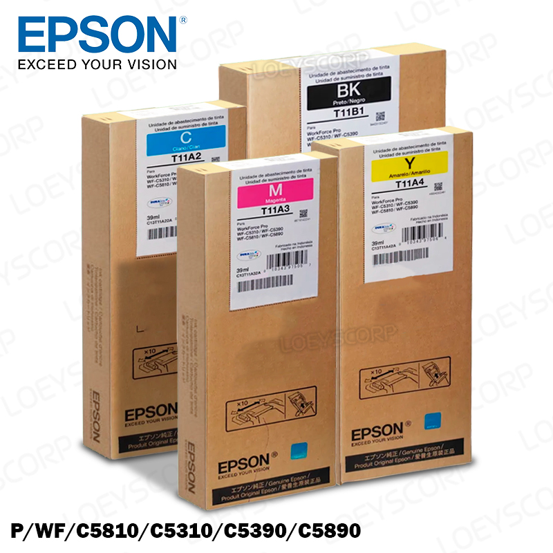 TINTA EPSON T11B120-AL PARA IMPRESORA WF-C5810 KIT COMPLETO COLORES