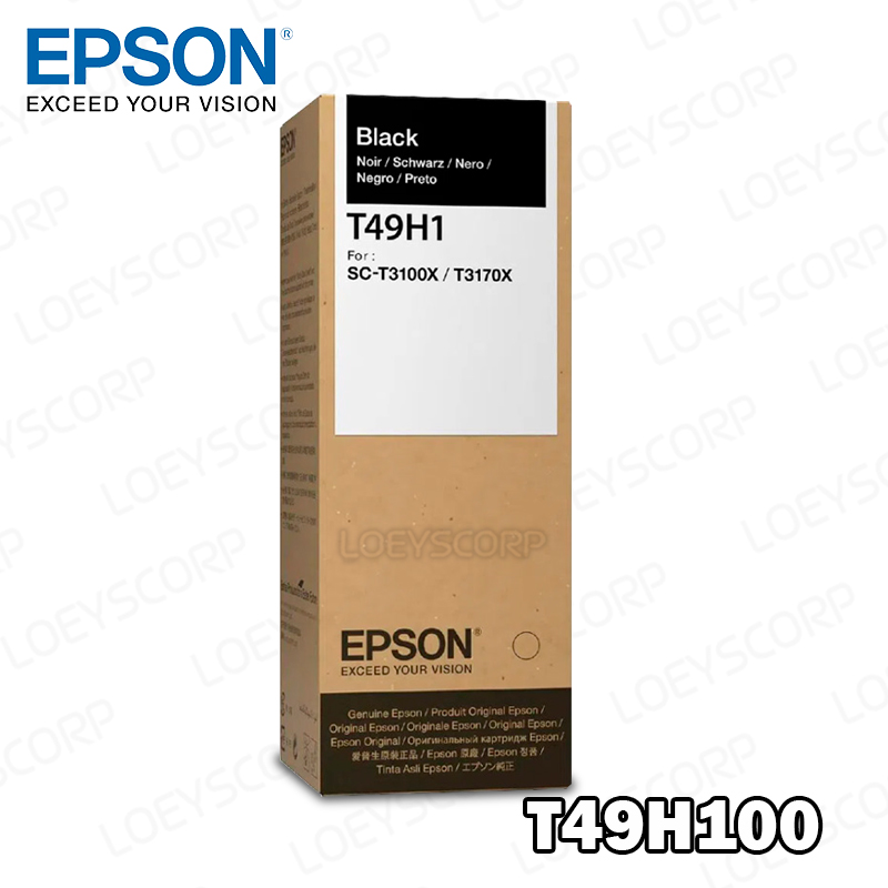 TINTA EPSON T49H100 BLACK PARA T3170 (140M) ORIGINAL
