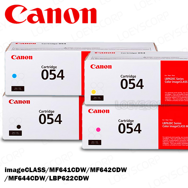 TONER CANON 3021C002 PARA IMPRESORA 054 KIT COMPLETO COLORES