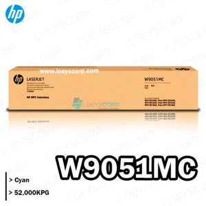 TONER HP W9051MC CYAN MFP E87640Z 52,000KPG ORIGINAL