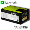 TONER LEXMARK 70C8XK0 CS510DE CS310DN BLACK 8,000 PAGINAS