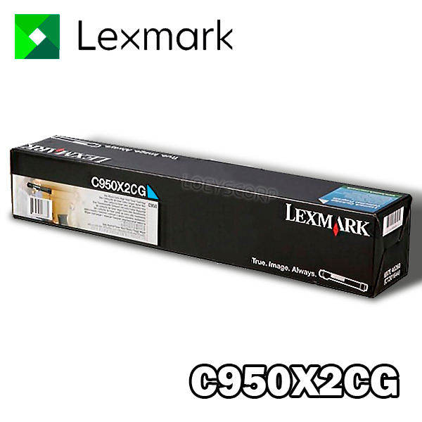 TONER LEXMARK C950X2CG C950DE CYAN 22,000 PAG.