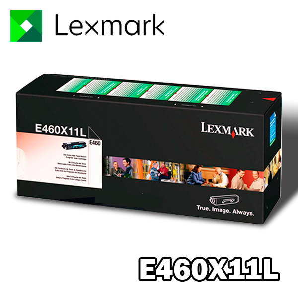 TONER LEXMARK E460X11L BLACK EXTRA HIGH YIELD 15,000 PAG.