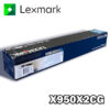 TONER LEXMARK X950X2CG CYAN X950, X952, X954 22,000 PAG.