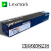 TONER LEXMARK X950X2MG MAGENTA X950, X952, X954 22,000 PAG.