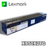 TONER LEXMARK X950X2YG YELLOW X950, X952, X954 22,000 PAG.