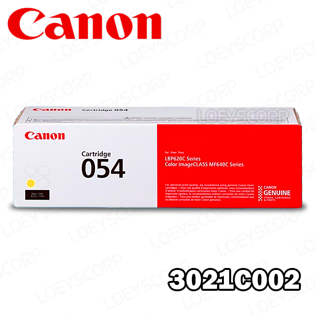 ▷TONER-CANON-3021C002-YELLOW-PARA-054-ORIGINAL