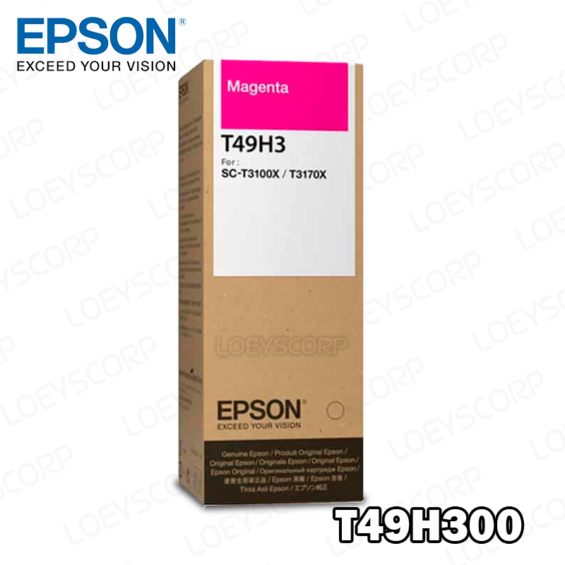 TINTA EPSON T49H300 MAGENTA PARA T3170 (140M) ORIGINAL