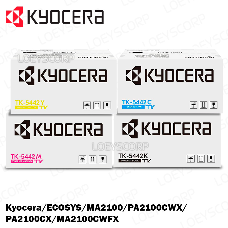 TONER KYOCERA TK-5442Y PARA IMPRESORA MA2100 KIT COMPLETO COLORES