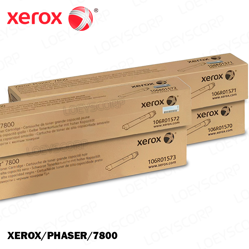 TONER XEROX 106R01573 PARA IMPRESORA PHASER 7800 KIT COMPLETO COLORES
