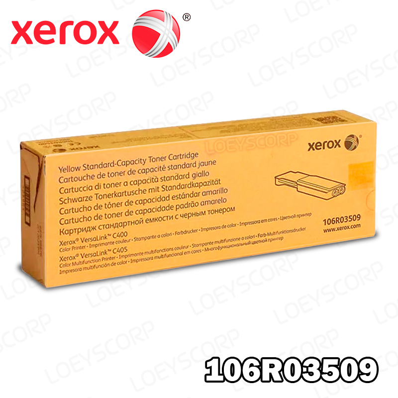 TONER XEROX 106R03509 YELLOW VERSALINK C400C405 2500 PAG,