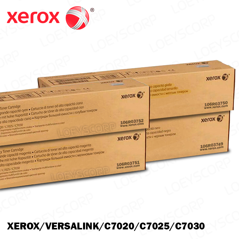 TONER XEROX 106R03752 PARA IMPRESORA C7020 KIT COMPLETO COLORES