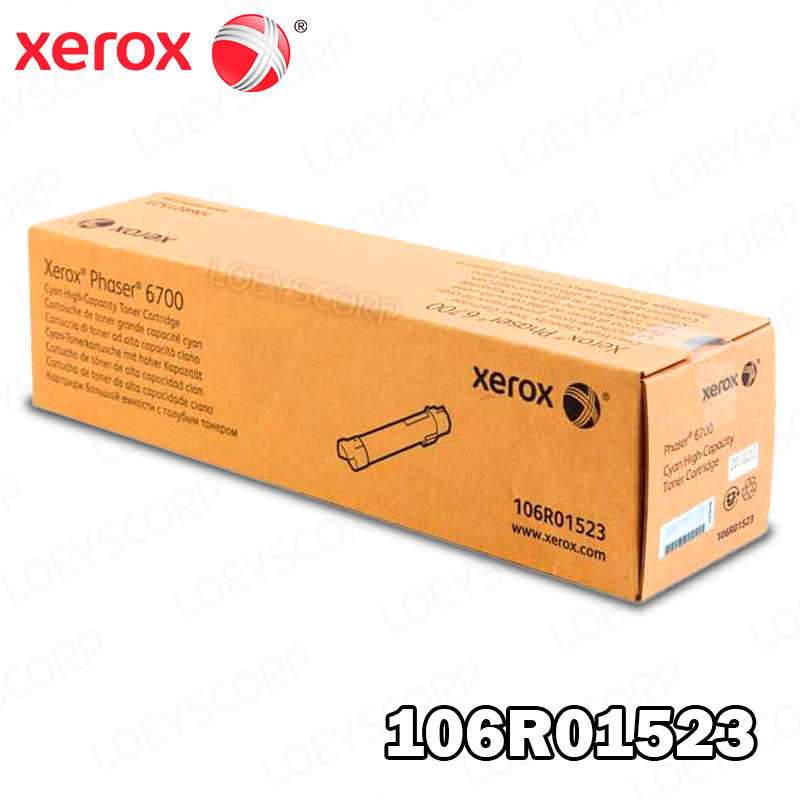 ▷TONER XEROX 106R01523 CIAN PHASER 6700V_NP 6700V_DNP ORIGINAL