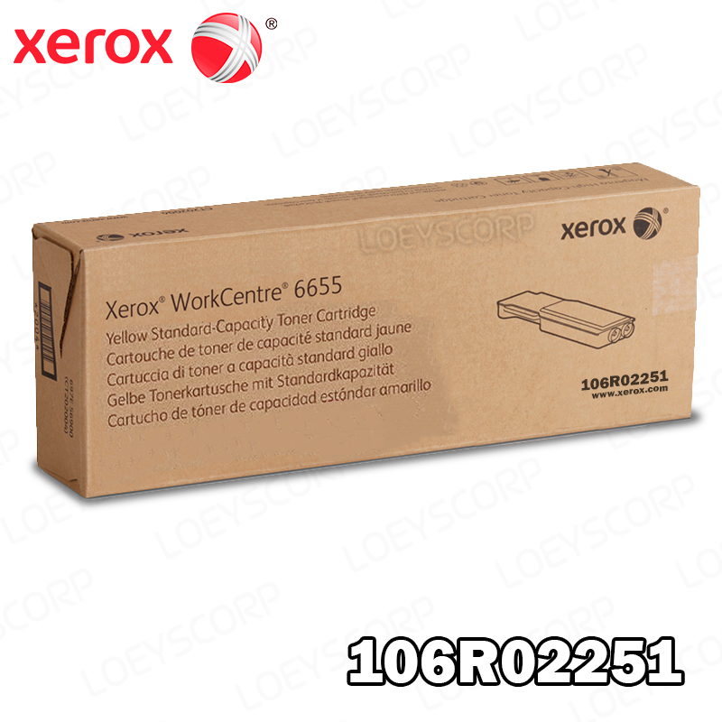 ▷TONER XEROX 106R02251 YELLOW PHASER 6600 WORKCENTRE 6605 2,000 PAG.