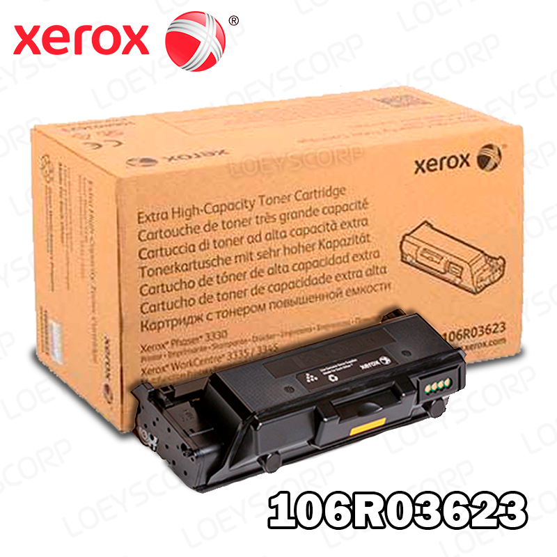 ▷TONER XEROX 106R03623 3330, 3335, WC3345 NEGRO 15,000KPG.