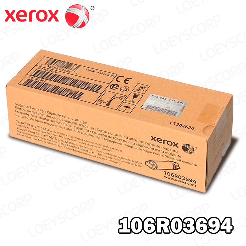 ▷TONER XEROX 106R03694 MAGENTA PHASER 6510 6515 4,300 PAG.