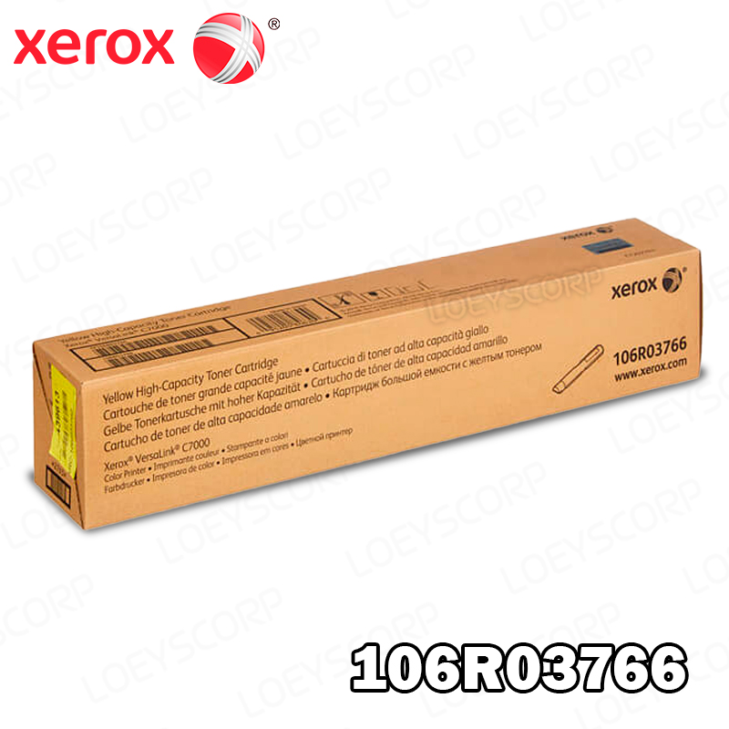 ▷TONER XEROX 106R03766 AMARILLO VERSALINK C7000 10,100KPG.