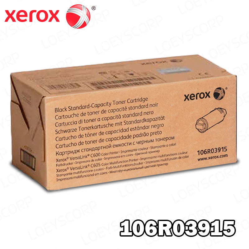 ▷TONER XEROX 106R03915 NEGRO VERSALINK C600 C605 ORIGINAL