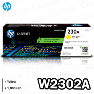 ▷CARTUCHO HP 230A (W2302A) YELLOW MFP 4303 ORIGINAL