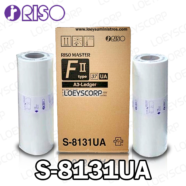 Master RISO S-8131UA Negro SF 5030 5,000KPG Original