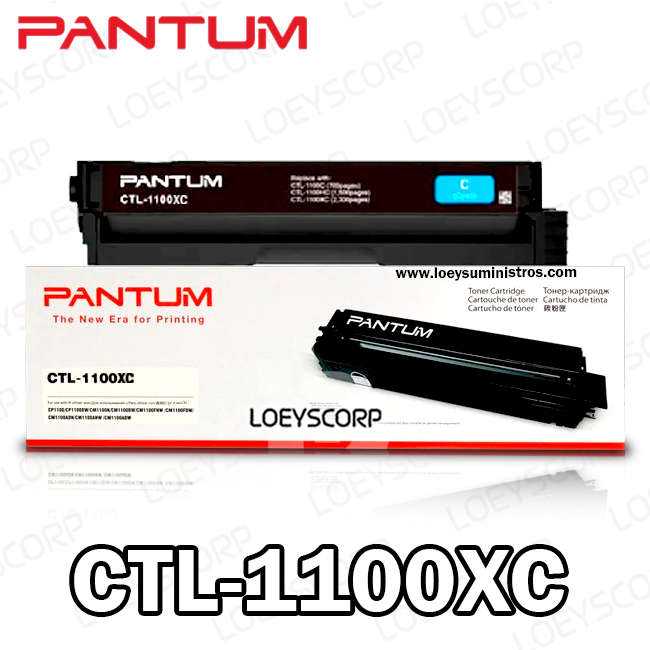 Toner PANTUM CTL-1100XC Cyan CP1100DW Original
