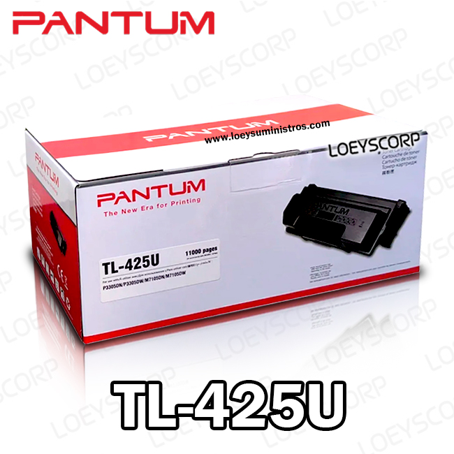 Toner PANTUM TL-425U Negro P3305DN 11,000KPG Original