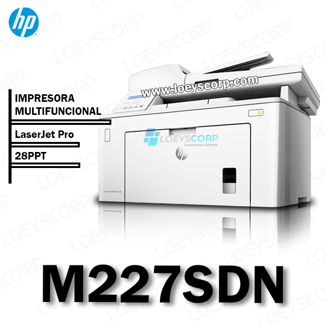 Impresora M227SDN HP LaserJet Pro 30A 28PPT Original