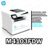 ▷Impresora HP M4103FDW Multifuncional Monocromatica Original