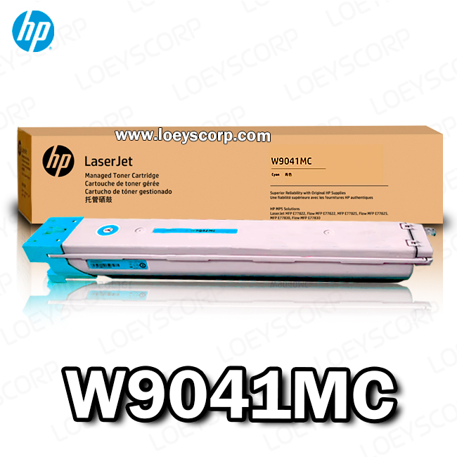 Cartucho de Toner HP W9041MC Cyan E77830DN 32,000KPG Original