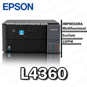 Impresora EPSON L4360 Multifuncional EcoTank Duplex Original